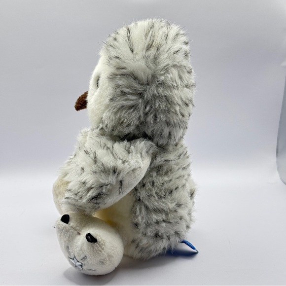 🧸 2/$18 | Russ Shining Stars Snowy Owl Plush 8” Embroidered Star 2007 - Picture 10 of 15